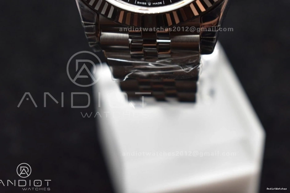 Dial Edition 904L SS 41 1:1 Steel 392 126334 Jubilee DateJust Bracelet VS on Black Best Youthful Stick VSF 0810